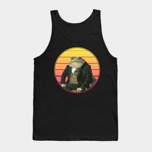 Vaporwave Colonel Toad Tank Top